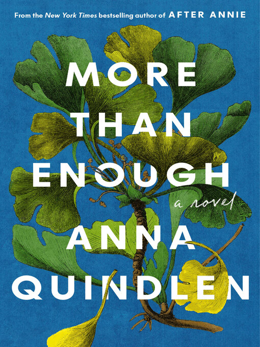 Title details for More Than Enough by Anna Quindlen - Wait list